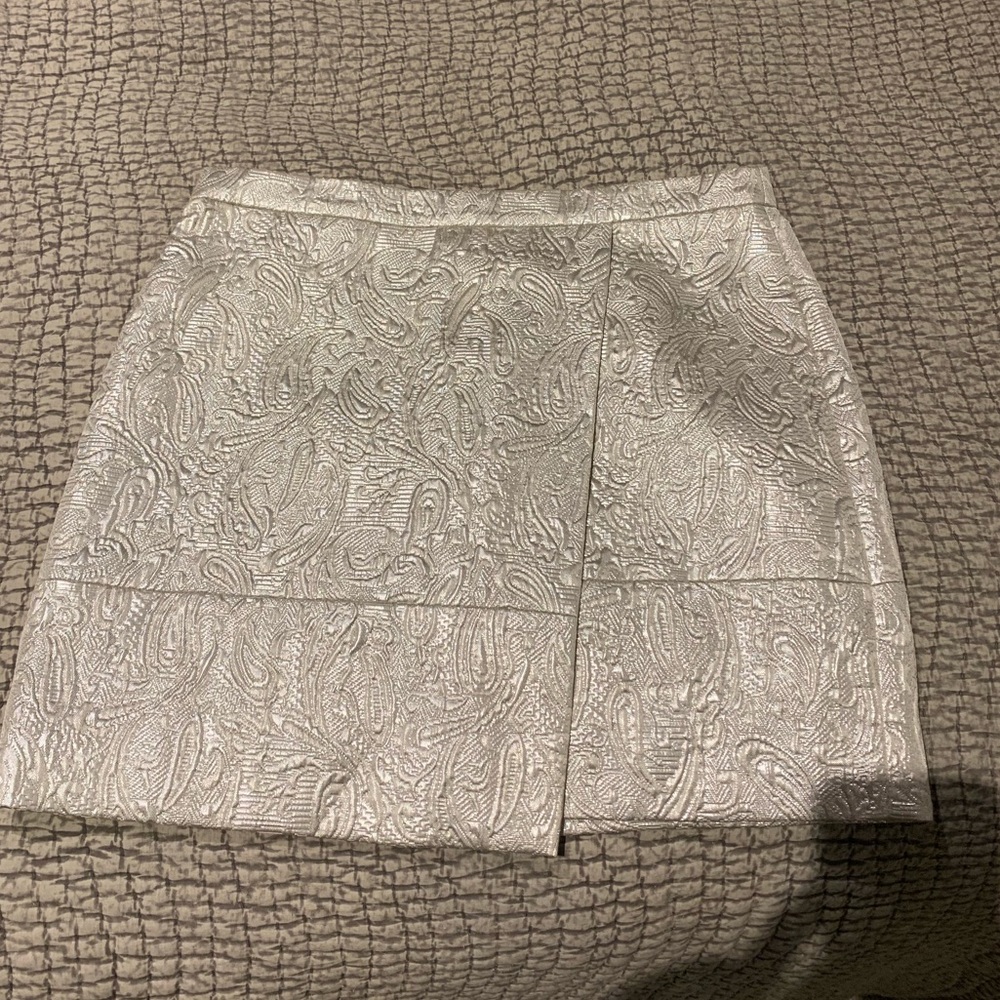 Embossed Holiday J. Crew Skirt